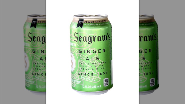 Can of Seagram's Ginger Ale