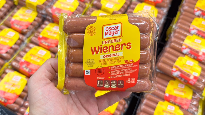 Oscar Mayer uncured hot dogs