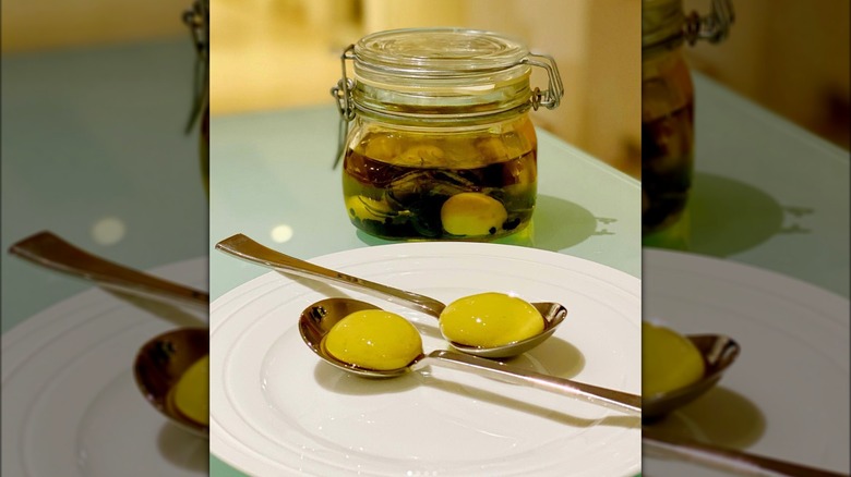 Olives and liquid olives