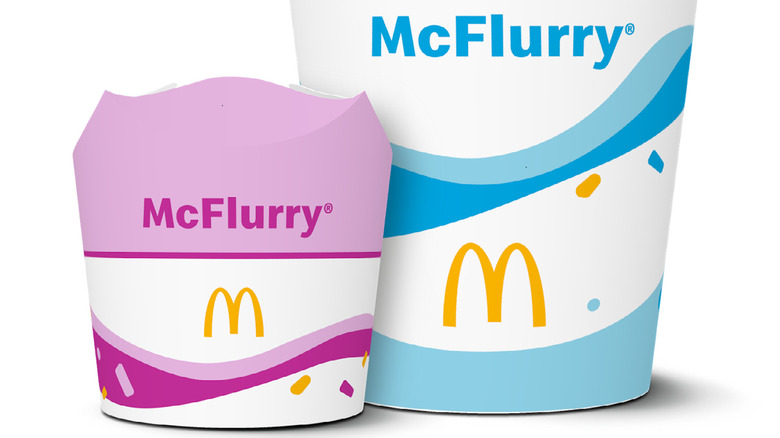 McFlurry and Mini McFlurry white background