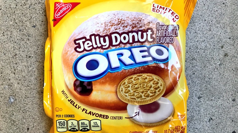 Jelly donut oreo package