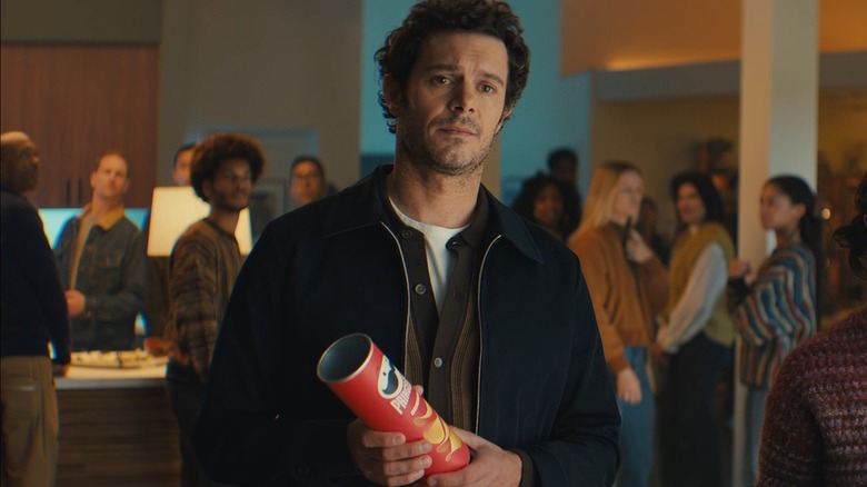 Adam Brody stars in a Pringles Super Bowl commercial