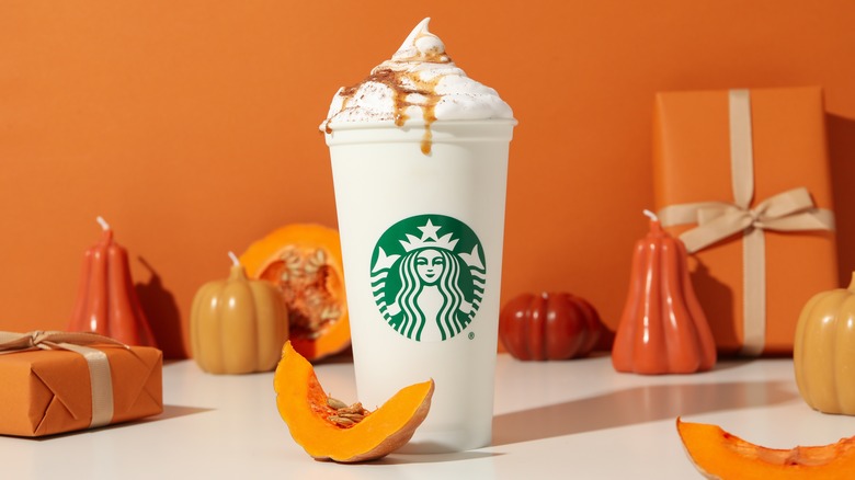 Starbucks pumpkin frappuccino