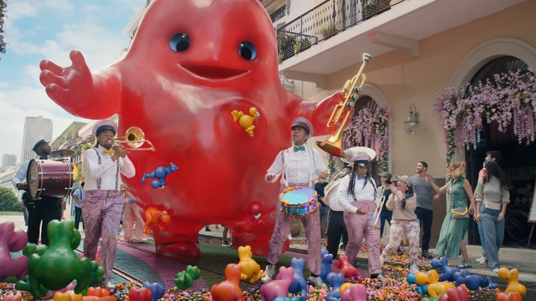 Gummy the giant NERD features in a Super Bowl ad