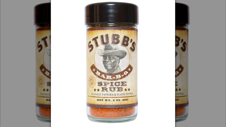 bottle of stubbs barbecue spice rub