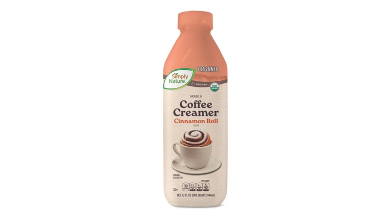 Simply Nature Organic Cinnamon Roll Coffee Creamer