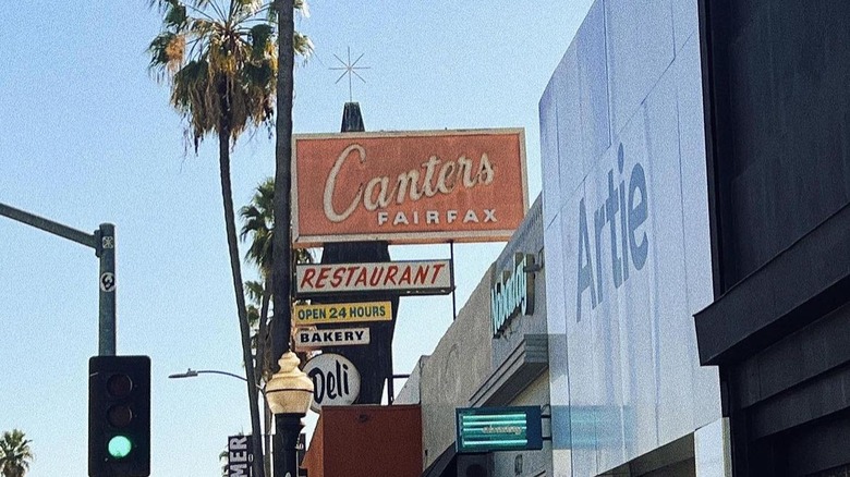 Canter's Fairfax sign