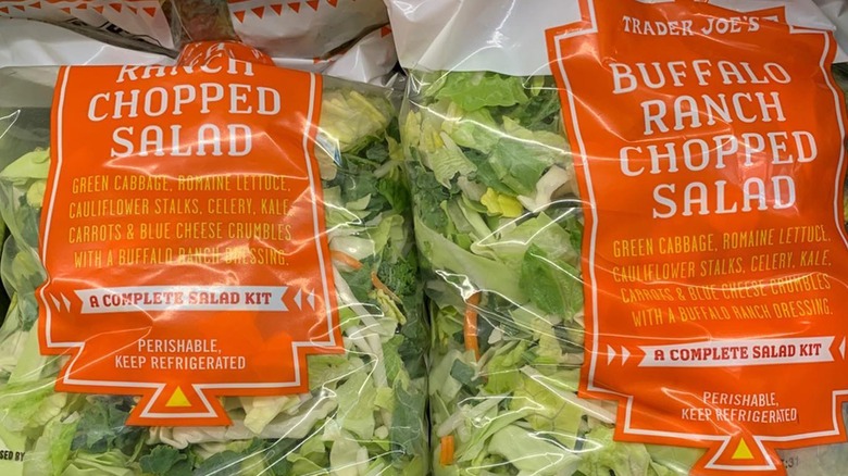 Trader Joe's salad kit bags