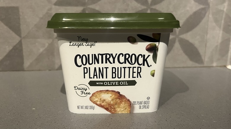 A tub of Country Crock