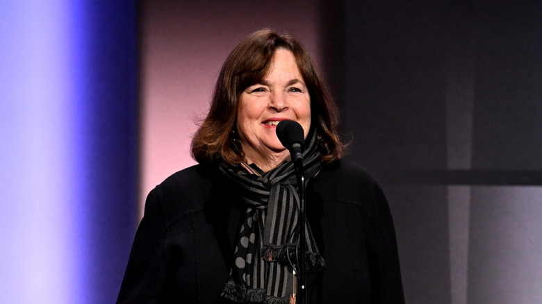 ina garten speaking at an event