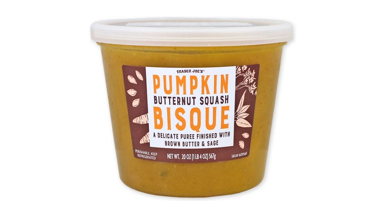 Trader Joe's Pumpkin Butternut Squash Bisque