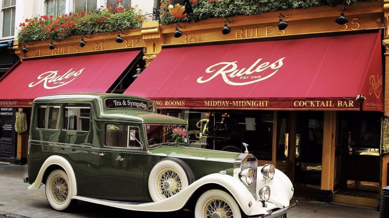 Rules restaurant in London