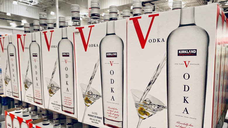 Kirkland French vodka at Costco