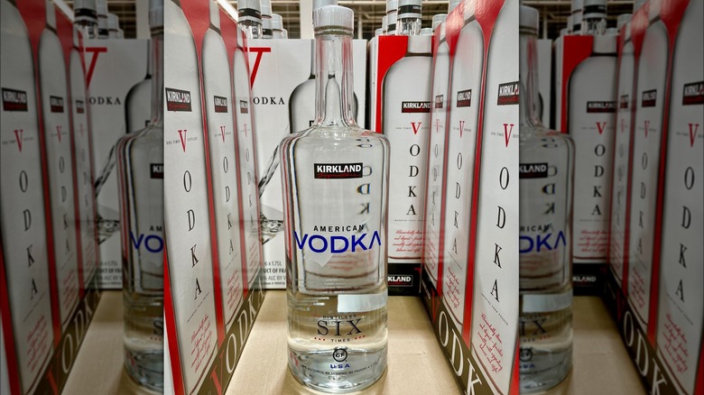 Kirkland's French and American vodkas at Costco