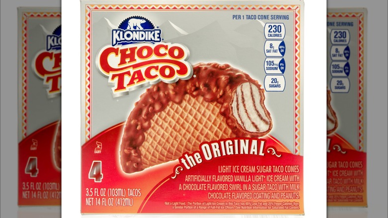 klondike choco taco packaging