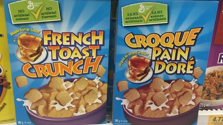 Canadian version of French Toast Crunch