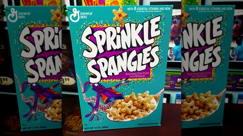 sprinkle spangles cereal in box