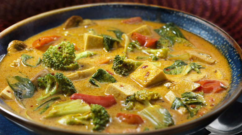 Tofu curry