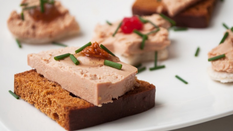 foie gras on toast