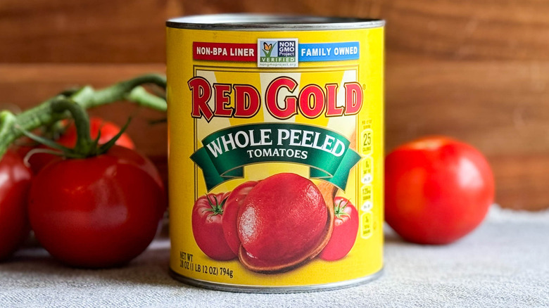 can of red gold tomatoes