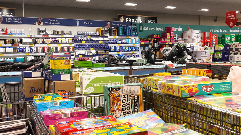 toys and games at aldi