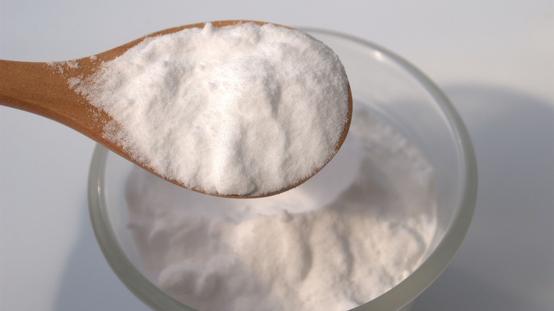 Baking soda in a bowl