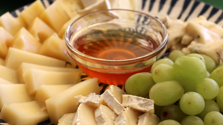 Cheese with sweet pairings