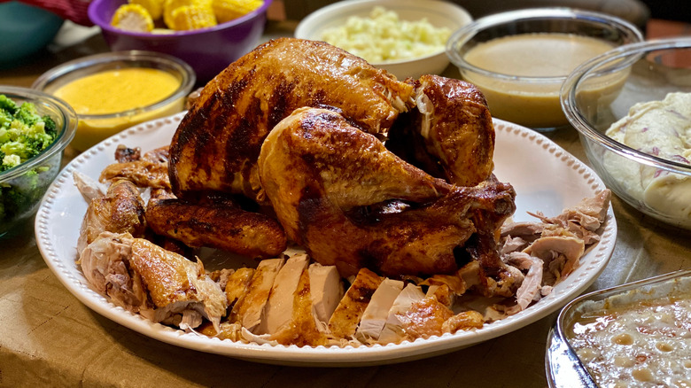 deep fried Thanksgiving turkey