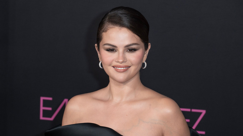 Actress and singer Selena Gomez smiling