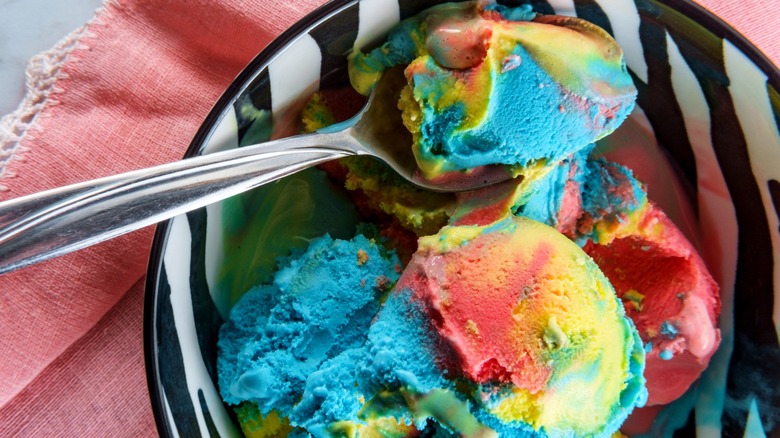 Superman ice cream