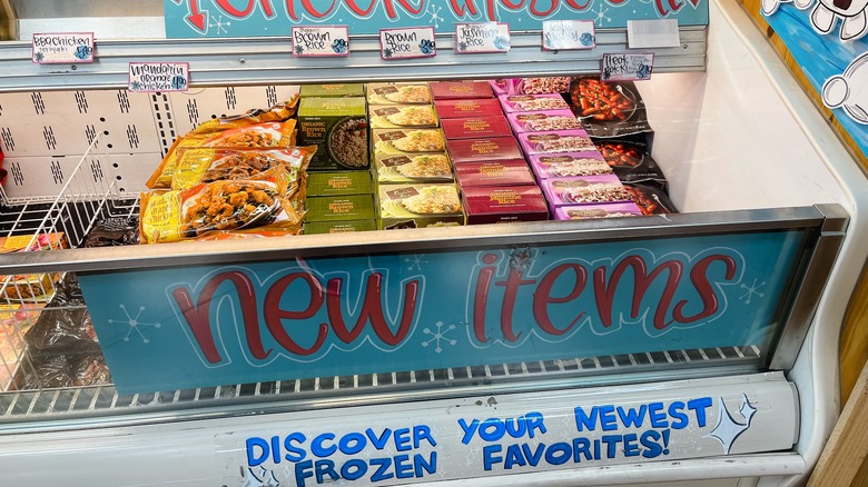 new items in the Trader Joe's frozen food section
