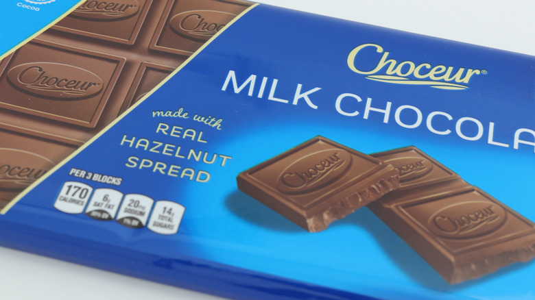 Bar of Choceur milk chocolate