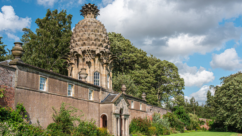 Pineapple house in Scotland