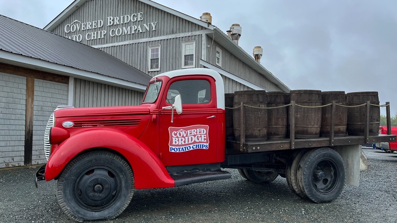 Covered Bridge Potato Chips facility